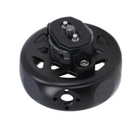 Tomantery Impugnatura Rotonda per Gabbia per Fotocamera in Lega di Alluminio con Cuscinetto Antiscivolo e Design Compatto per Fotocamera Mirrorless, Accessori per per la Fotografia in Movimento