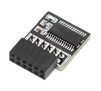 Tomantery Interfaccia SPI Modulo TPM 2.0 a 12 Pin | per 11, Materiale PCB, Compatibile con GC TPM2.0 S, per Chip di Sicurezza della Scheda Madre