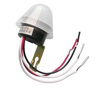 Tomantery Interruttore della Luce con Sensore di Movimento Sensibile per Scale, Bagni, Scantinati, Controller Impermeabile per AC110-220V, Controllo Automatico della Lampada da 10 A per Esterni,