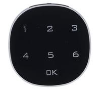 Tomantery Kit di Blocco Elettronico con Password in Lega di Zinco per Cassetti Dell'armadio, Lucchetto a Combinazione per Casella di Messaggio Dell'armadio degli Archivi, Alimentato a Batteria, (L20)