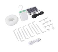 Tomantery Kit di Irrigazione a Goccia per Pannello Solare Efficiente per Irrigazione Automatica delle Piante per Giardino