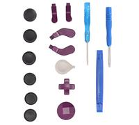 Tomantery Kit di Parti di Ricambio per Accessori da Gioco in Acciaio Inossidabile Series 2 per One, Durevole e Conveniente, per Giocatori, Design di Colore Viola