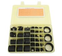 Tomantery Kit Guarnizioni O-ring Universali Durevoli da 396 Pezzi per Escavatore Carter E, Set di O-ring in Gomma per AC Automobilistico, Adatto per la Manutenzione della Pompa
