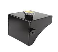 Tomantery Kit Serbatoio di Troppo Pieno del Liquido di Raffreddamento Serbatoio di Espansione del Radiatore in Alluminio Durevole per Modelli S13 S14 S15 1989-1994 (Nera)