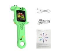 Tomantery Lente D'ingrandimento Digitale Portatile 50X per Microscopio per Bambini per Giovani Scienziati Regalo Educativo 1080P HD da 2 Pollici (Verde)