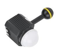 Tomantery Luce Video LED per Immersione 7500K, Luce di Riempimento per Fotocamera Subacquea Impermeabile 60M, Fotografica LED Ad Alta luminosità per Esplorazione Subacquea, PC + Materiale in Lega di