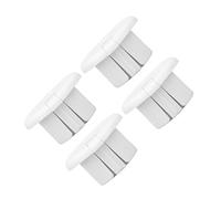 Tomantery Manicotto Passacavo per Cavo Sostitutivo Rettangolare Satellite V2, Comodi Manicotti per Cavo da 1 Pollice per Adattatore Ethernet, Pacchetto da 4 Pezzi per Cablaggio a Parete Pulito