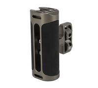 Tomantery Maniglia Laterale per Gabbia per Fotocamera Impugnatura Leggera Regolabile con Supporto per Slitta Fredda per Produzione Cinematografica e Videografia (Verde scuro)