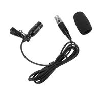 Tomantery Microfono a Condensatore Lavalier con risvolto. Qualità del Suono Chiara, Confortevole per Cantanti e Musicisti