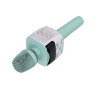 Tomantery Microfono Bluetooth HiFi Wireless con Cancellazione del Rumore per Canti Domestici, Feste Karaoke, Microfono Portatile per Tutti gli Smartphone (Blu)