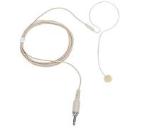 Tomantery Microfono con Gancio Singolo Jack da 3,5 Mm Microfono a Condensatore Durevole per Karaoke, Cantanti, Musicisti Crema 1