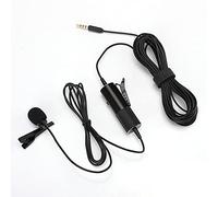 Tomantery Microfono Universale con Clamp/Holder a Collare a Condensatore, Mini Microfono da Studio per Fotocamera del Telefono, Laptop, Doppio Anti-interferenza per gli Appassionati di Fotografia,