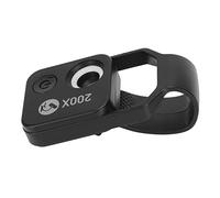 Tomantery Mini Microscopio per Telefono 200X con Luce LED con Lente CPL | Obiettivo per microscopio tascabile, con 6 luci LED, per fotocamera del telefono, obiettivo macro esterno portatile, 2