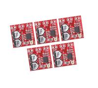 Tomantery Modulo Amplificatore per Microfono a Elettrete Guadagno Regolabile LM386 20-200x DC4V-12V per Appassionati di Fai da Te Elettronica Materiale ABS 5 Pezzi