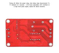 Tomantery Modulo Timer Ciclo relè Autobloccante Automazione a Loop Infinito | Ampio intervallo di temporizzazione regolabile, molteplici modalità di lavoro, blocco automatico e trigger a impulsi