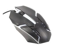 Tomantery Mouse da Gioco Cablato RGB Mouse da Gioco USB Liscio da 800/1200 DPI per Computer Desktop Laptop Plug and Play