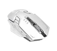 Tomantery Mouse da Gioco Wireless Mouse Cordless LED Portatile Intelligente a Forma di Auto per Ricevitore USB per Computer Portatile, Riduce la Pressione del Polso per i Giochi in Ufficio