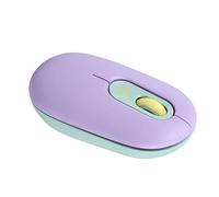 Tomantery Mouse Wireless Mouse Portatile Dual Mode per Computer, Cordless Silenzioso Dal Design Alla Moda per Giovani e Gruppi di Moda