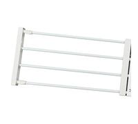 Tomantery Pannello Divisorio per Armadio con Asta Telescopica Allungabile Pannello Divisorio a Strati Salvaspazio per Armadietto, Scarpiera, Libreria, Deposito Vestiti per Armadi, Bagni, Materiale