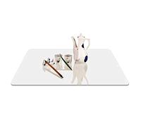 Tomantery Pannello Fotografico Riflettente in Acrilico Piastra di Sfondo Bianco Liscio per Orologi Gioielli 11,8x11,8 Pollici per la Fotografia di Piccoli Oggetti