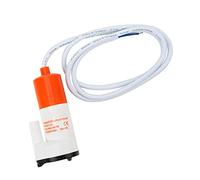 Tomantery Pompa Acqua Portatile a Membrana 12V 16LPM/4.2GPM per Barca con Protezione da Sovraccarico, Pompa di Mantenimento Acqua per Yacht e, Bianco