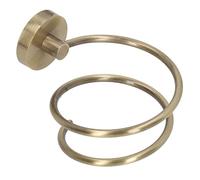 Tomantery Porta-Asciugacapelli in Acciaio Inossidabile 304, Supporto per | Supporto in metallo antiruggine con finitura anticata, compatibile con la maggior parte degli asciugacapelli per bagno e