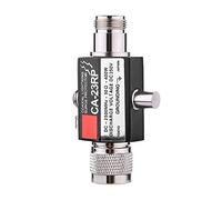 Tomantery Protezione da Sovratensione Coassiale Protezione Contro i Fulmini a Banda Intera Durevole per Ricetrasmettitori Ricevitori Connettore N 400 W