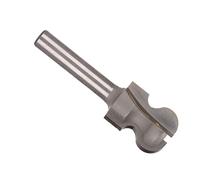 Tomantery Punta da Tirare per Dito Rettifica Ad Alta Precisione per Legno di Sughero, Punta da Cassetto in Carburo per Fresa per la Lavorazione del Legno, Gambo Rotondo Portatile da 1/4 di Pollice