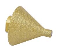 Tomantery Punta per Smusso per Smussatura da 50 Mm Durevole e Precisa per Smerigliatrice Angolare per Piastrelle, Svasatore per Trapano, Parti di Utensili Elettrici per Professionisti e Appassionati