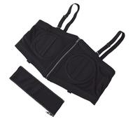 Tomantery Reggiseno per Estrazione a Mani Libere Posizionamento Sicuro della Pompa per la Pompa per Allattamento Al Seno Adatta a Tutte le Pompe Flangiate Maternità Nera (L)