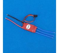 Tomantery Regolatore Elettronico Affidabile di velocità ESC 30A per Accessorio Parte RC Quadricottero Drone, Funzionamento Semplice per Ventole Multirotore (rosso)