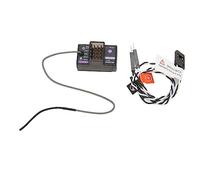 Tomantery Ricevitore Giroscopico RC 4CH Antenna Singola Compatta 2,4 GHz Bidirezionale per NB4 Series Perfetto per Auto e Barche da Diporto