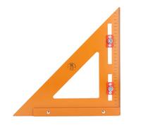 Tomantery Righello Triangolare Ad Angolo Retto Ad Alta Precisione per Trave Quadrata per la Misurazione della Localizzazione della Perforazione della Lavorazione del Legno