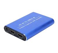Tomantery Scheda di Acquisizione Video USB 3.0 4K 1080P Plug and Play per //OS X, Apparecchiatura di Registrazione Multimediale Leggera e Portatile per la Scatola di Streaming di Giochi