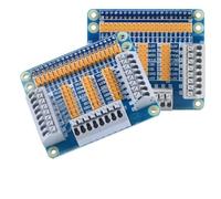 Tomantery Scheda GPIO, Blue Board Pi 2 3 B GPIO Extension Board Processo di Stampa Universale Multifunzionale Capiterie Jumber da 1 a 3 Porta Fai -da -te per 2 B per Fai da te