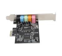 Tomantery Scheda Interna Multicanale PCIe5.1 per Desktop, Adattatore Express per Chip di Alta qualità per Un'esperienza Surround, Plug and Play per 7/Vista/XP, 1 Confezione