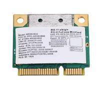 Tomantery Scheda WiFi PCIE Dual Band Ad Alta velocità per Laptop per Sistemi e, Scheda di Rete Wireless 300 Mbps per Lavoro e Intrattenimento, Adattatore WiFi PCI Express AR5BXB92 AR9280 da 2,4