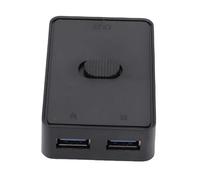 Tomantery Selettore Interruttore USB 3.0 Condivisione Efficiente e Senza Interruzioni per L'ufficio Domestico Plug and Play per PC