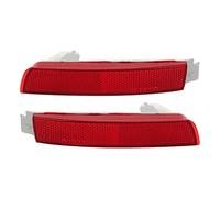 Tomantery Set Catarifrangenti per Paraurti Sicurezza Posteriore Durevole per Base QX70 Base FX35, PMM ABS, 2 Catarifrangenti per Paraurti