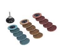 Tomantery Set di Mole a Grana Grossa da 2 Pollici per Smerigliatrice die Materiale in Alluminio Sostituzione Rapida per Motociclette con Lavorazione del Rotore di Imbarcazioni per Carrozzeria