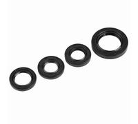 Tomantery Set di Paraoli per Carter Dell'ingranaggio Dell'albero Motore del Motore Durevole per Scooter GY6 139 QMB per ATV Ciclomotori 4 Pezzi in Gomma