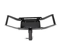 Tomantery Staffa Universale per Piastra di Montaggio su Verricello in Acciaio Resistente per Verricelli da 9.000 Libbre-13.500 Libbre, Camion, ATV, Rimorchi 4x4, Finitura Nera, Resistente per