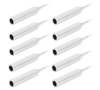 Tomantery Strumento Universale per Saldatore per Riscaldamento Interno con Buona Sostituzione, Punta per Saldatore da 10 Pezzi per Elettrico (Scrivo (testa appuntita))