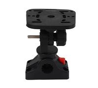 Tomantery Supporto per Fishfinder Elettronico con Installazione Fissa a Vite, Comodo e Leggero per le Avventure di Pesca in Barca