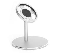 Tomantery Supporto per Tappetino di Ricarica Wireless Supporto Regolabile Durevole per 12 in Lega di Alluminio per Guardare il Dramma a Casa (Argento)