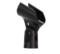 Tomantery Supporto Robusto per Clamp/Holder Universale per Microfono per Microfono Portatile, Installazione Facile, per Microfoni Cablati e Wireless, ABS+metallo, 1 Set