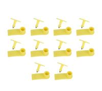 Tomantery Tag per Orecchie per Animali Tag Durevoli per Bestiame per Allevamento di Pecore e Capre, Chip U9 10 Pezzi per la Gestione Intelligente Dell'inventario e il Monitoraggio della Salute