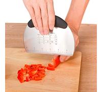 Tomantery Tagliapasta Ergonomico, Preciso, in Acciaio Inossidabile, per Tagliare la Pasta, per Cuocere Al Forno, Utensili da, 6,4x4,7x0,6 Pollici per Tagliapasta (Nera)