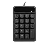 Tomantery Tastierino Numerico Cablato USB a 19 Tasti per PC Desktop | Sensazione meccanica compatta, contabilità finanziaria, elaborazione portatile dei numeri, facile immissione dei dati
