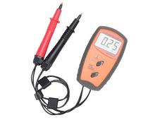 Tomantery Tester di Tensione della Batteria per Uso Automobilistico e Mobile, Display LCD Portatile per Test di Tensione e Valore Resistivo Interno, Realizzato in Materiale ABS Resistente